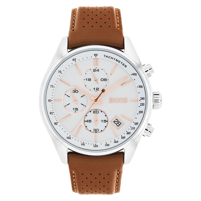 Boss Grand Prix Men's Watch, 44MM