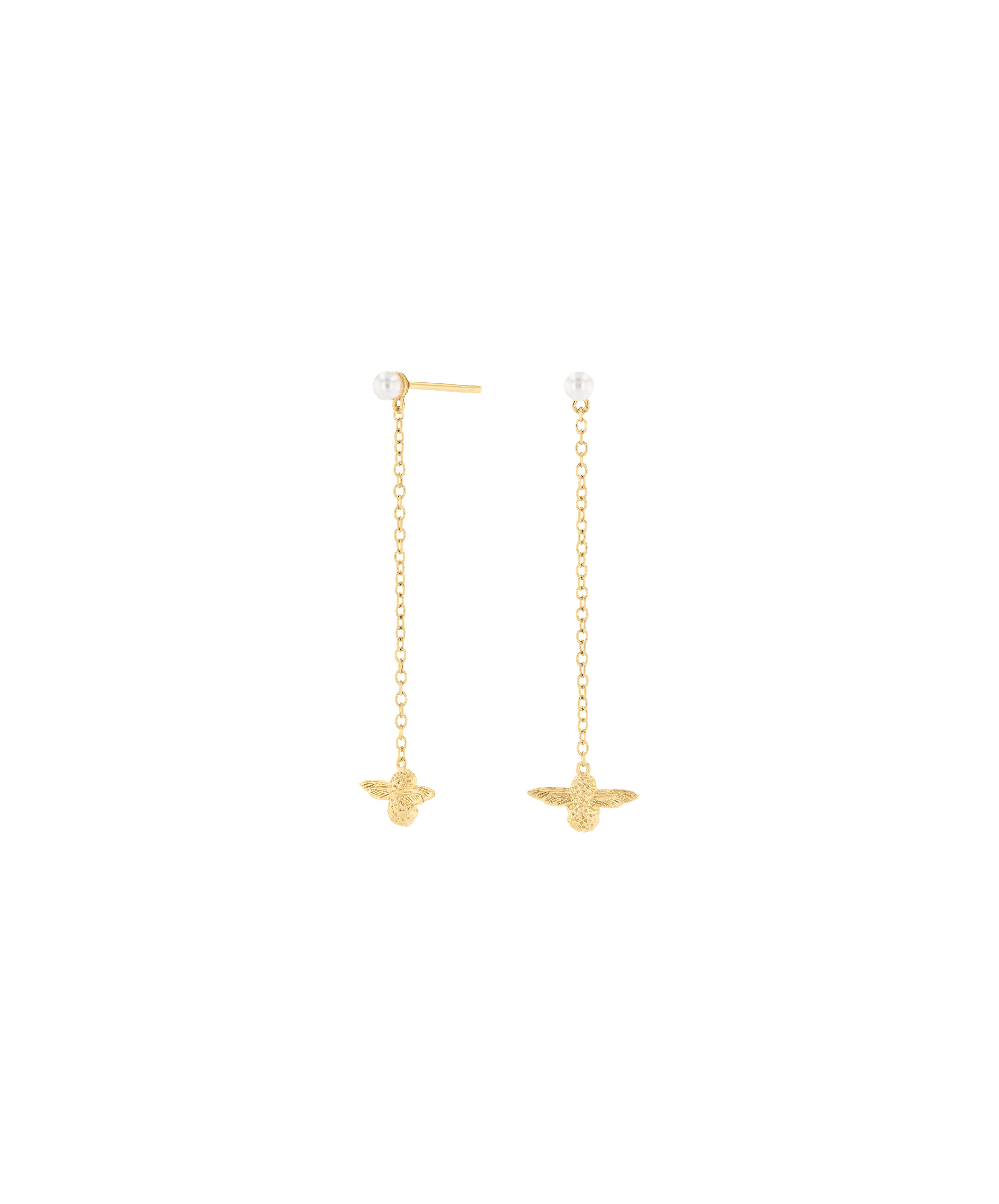 3D Pearl Drop Earrings | Olivia Burton London