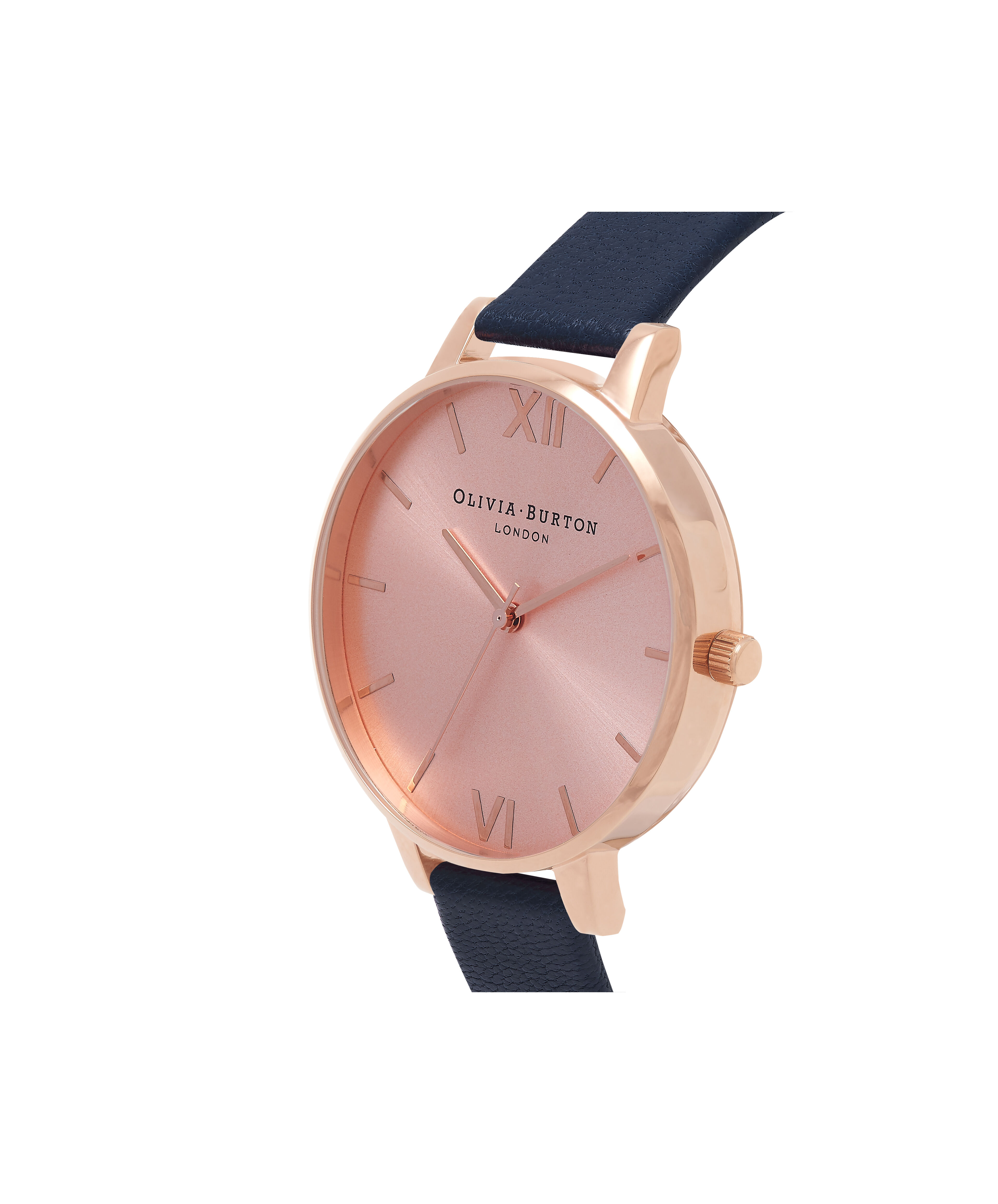 Navy olivia burton watch cheap