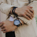 Leather Braid Men's Bracelet