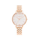 White & Rose Gold Women's Watch, 34mm