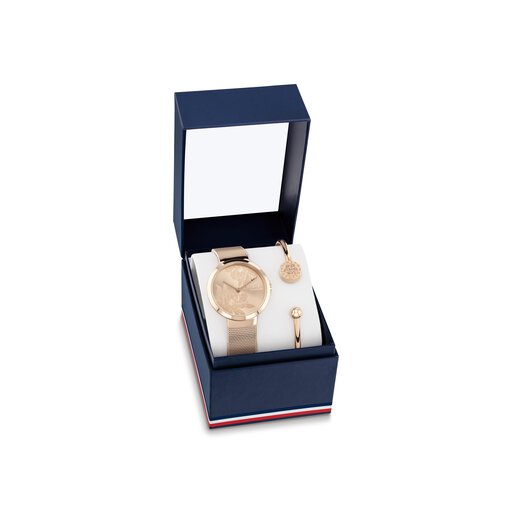 Women's Watch & Bracelet Gift Set, 32mm