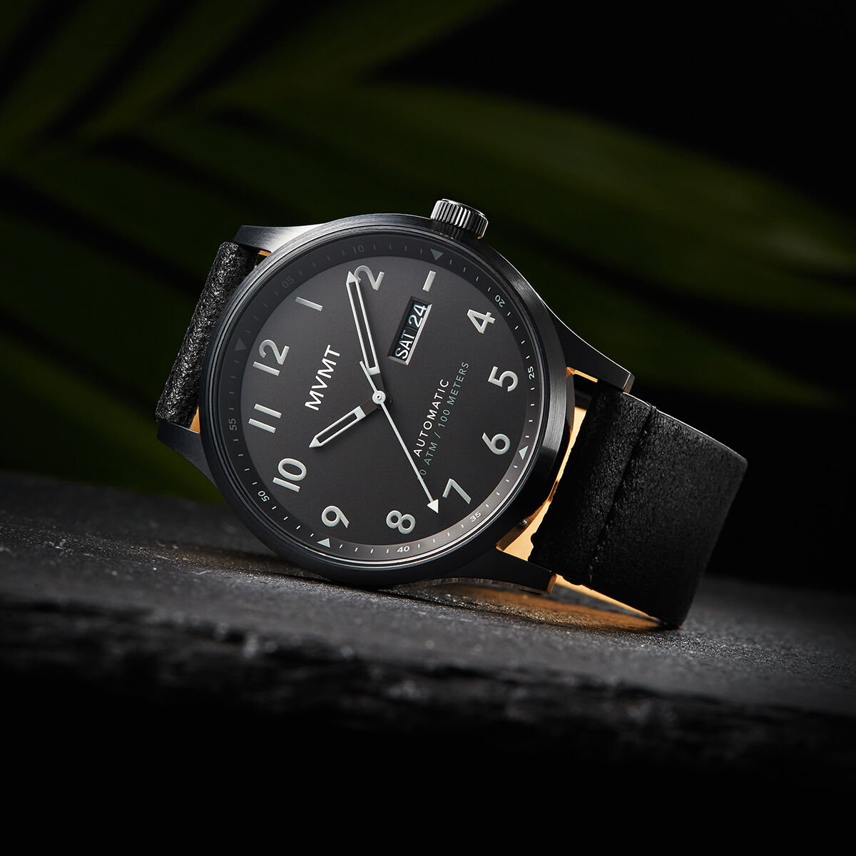 Triple black watch hot sale