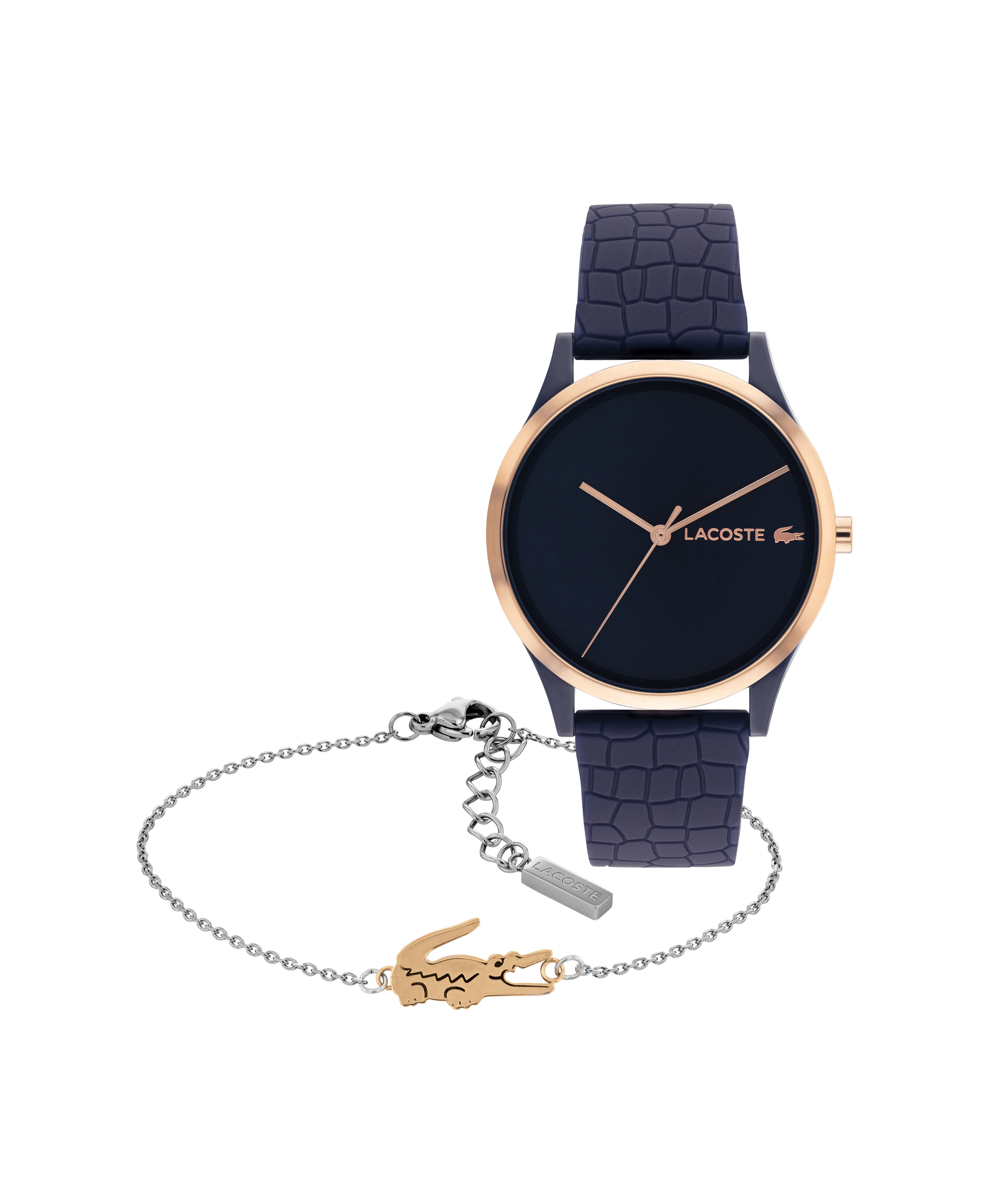 Lacoste black and blue watch clearance