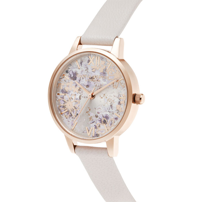 Abstract Floral Women's Watch. 30mm