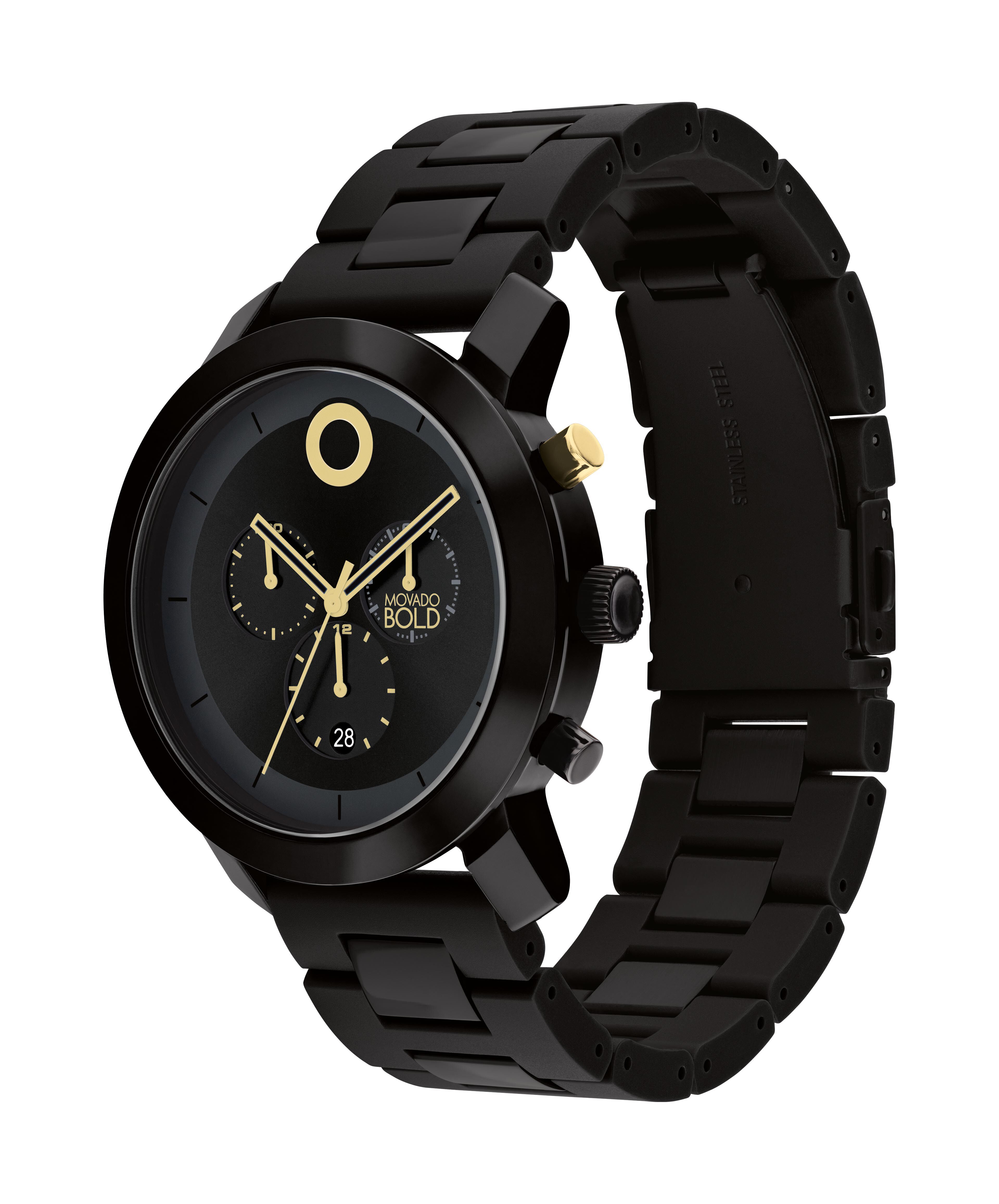 Men s Black Watches on Sale Movado Company Store