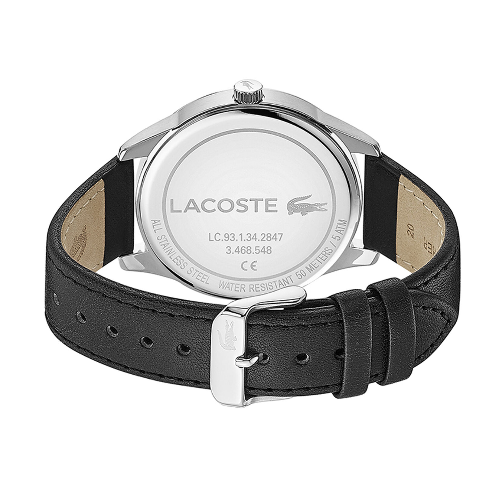 Lacoste | Movado Company Store | Lacoste Vienna Stainless Steel Watch with  Black Dial