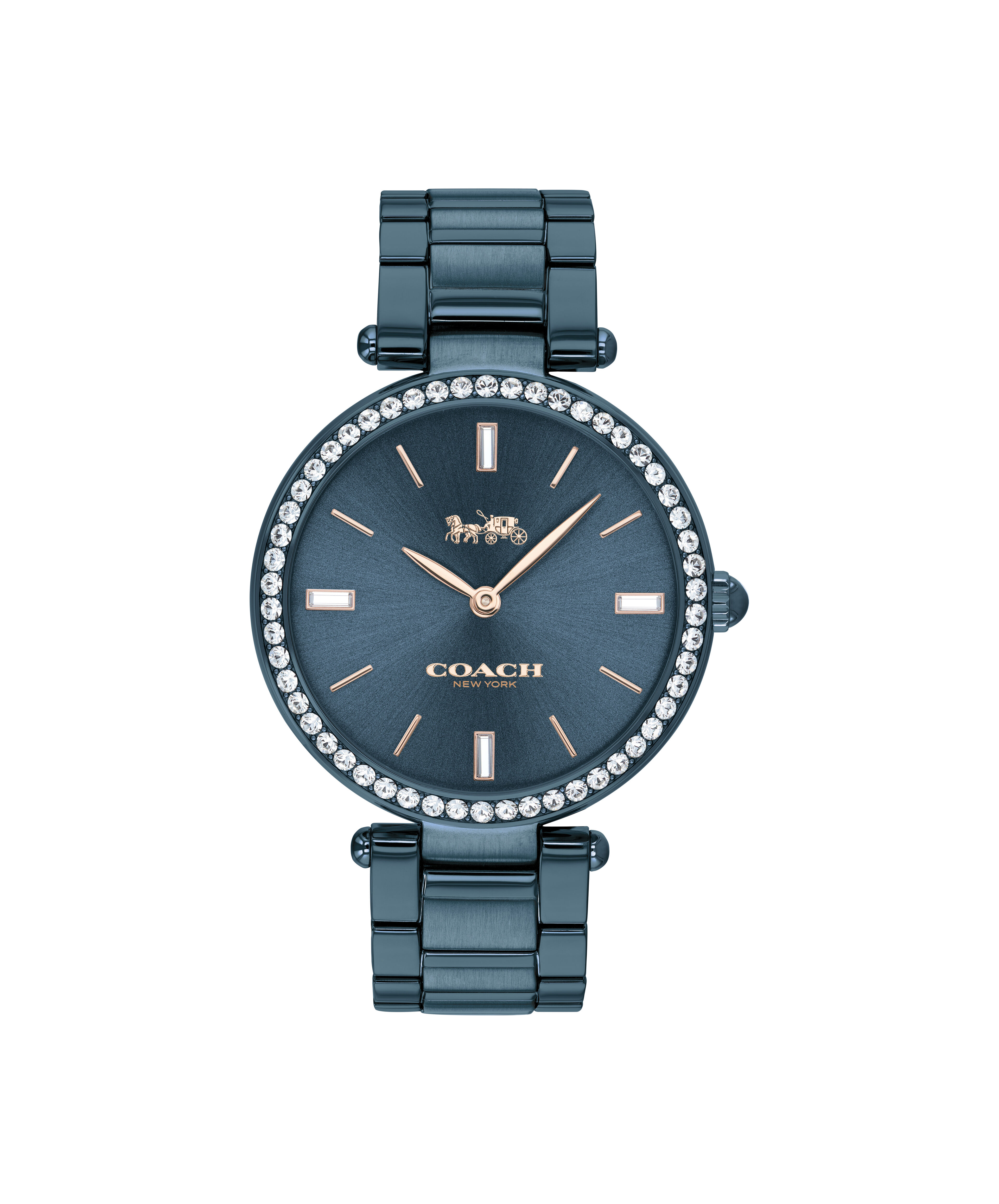 Coach Movado Company Store Coach Park Blue Bracelet Watch