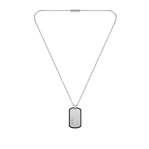 BOSS Men's ID Stainless Steel Necklace