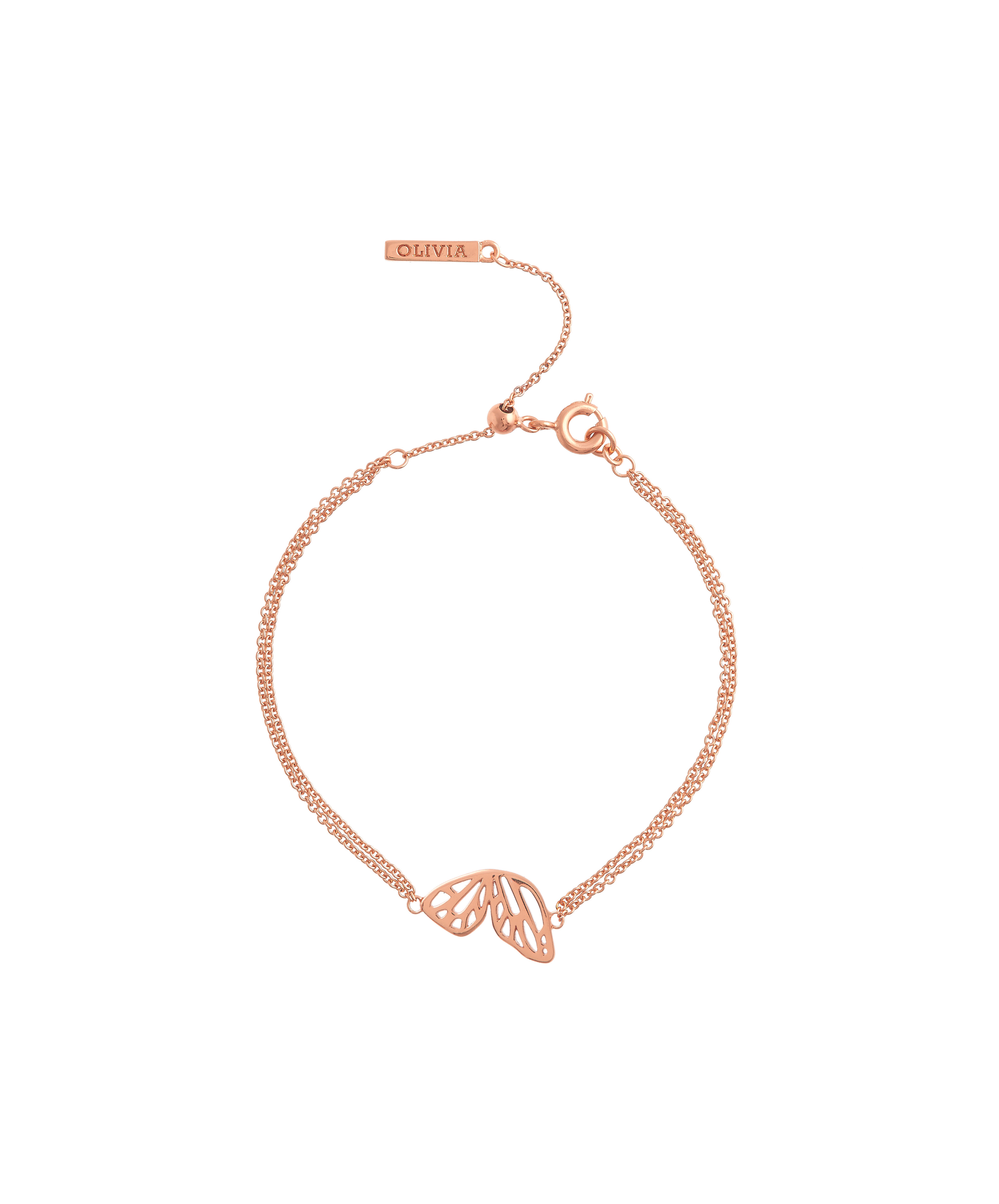 Olivia burton store butterfly bracelet