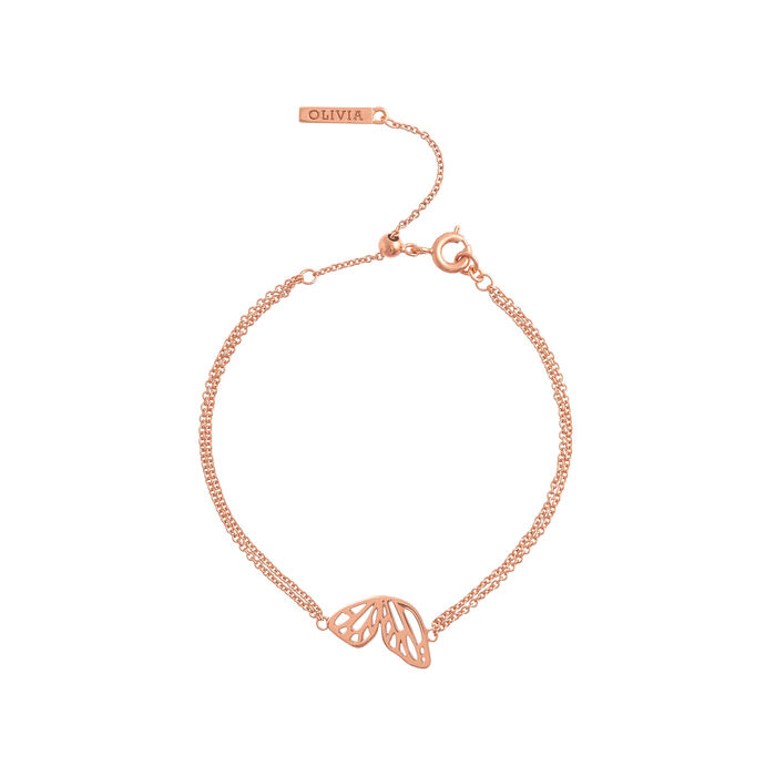 Olivia Burton Butterfly Wing Women's Chain Bracelet