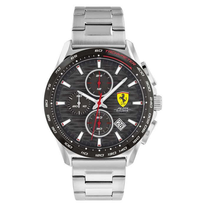 Scuderia Ferrari Pilota Evo Men's Watch, 44MM