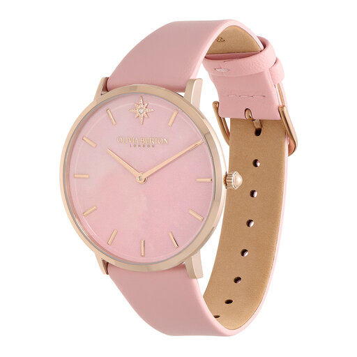 Faux Rose Quartz Women's Watch Watch, 40mm