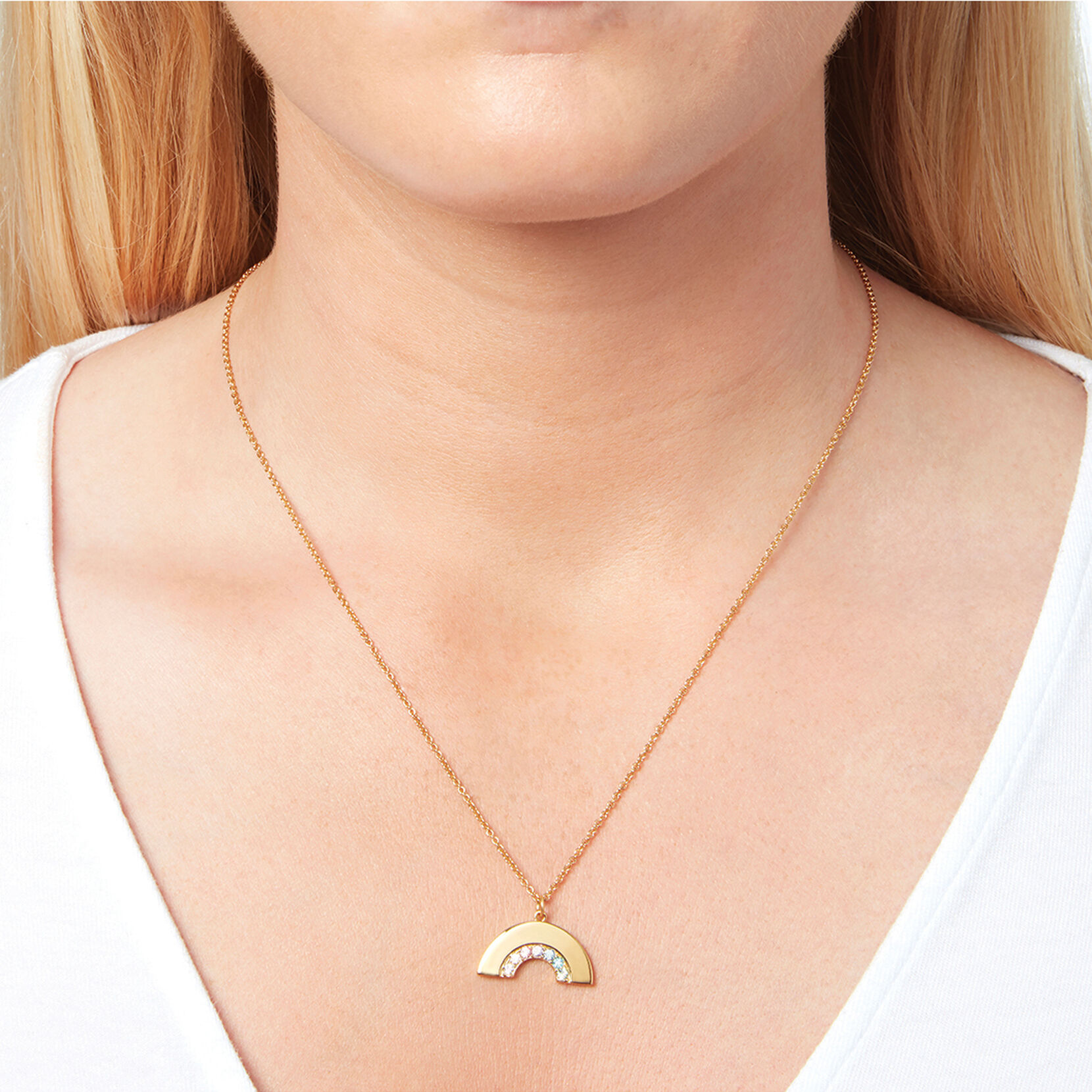 Rainbow Women's Necklace