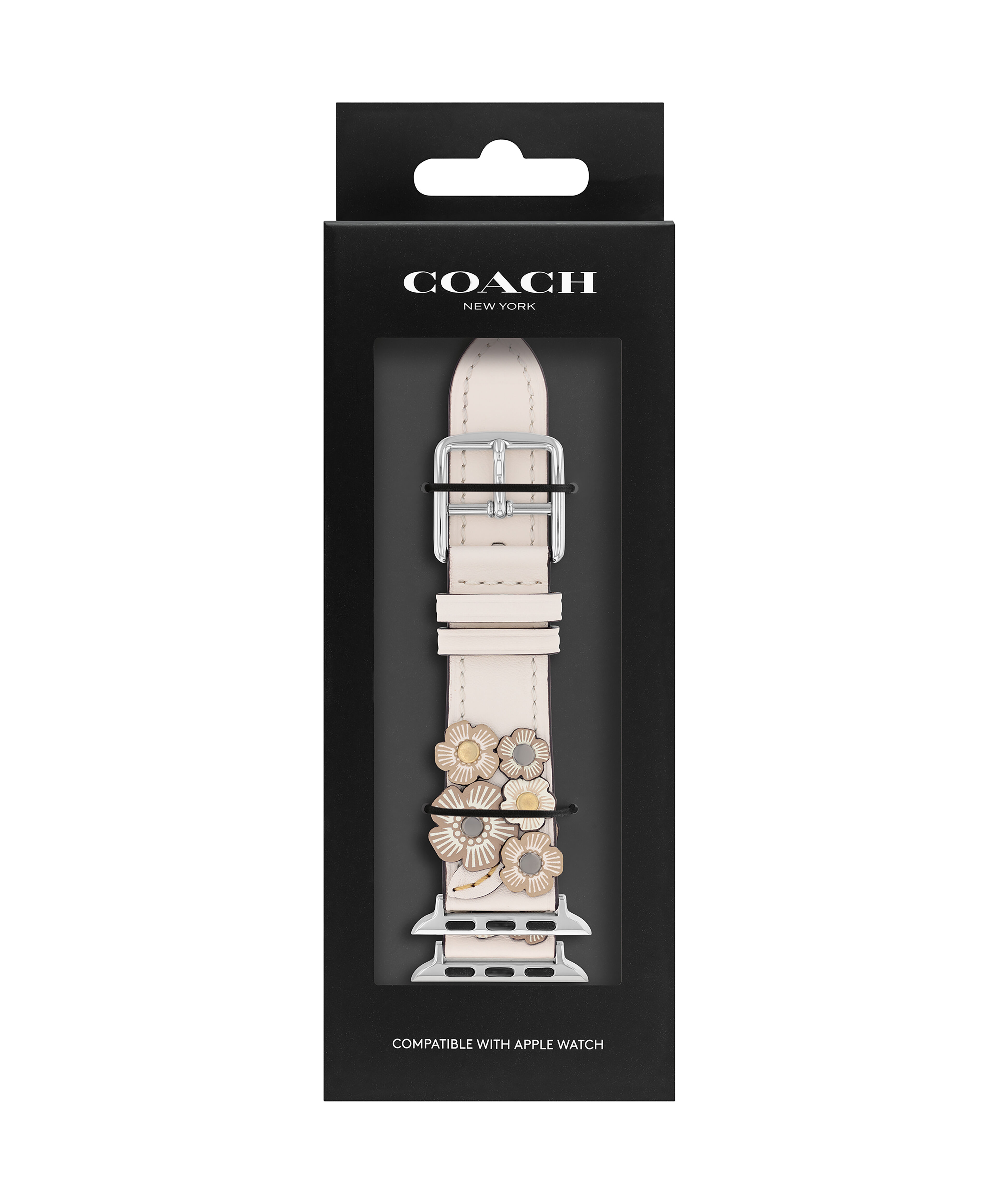 Coach tea rose watch band on sale