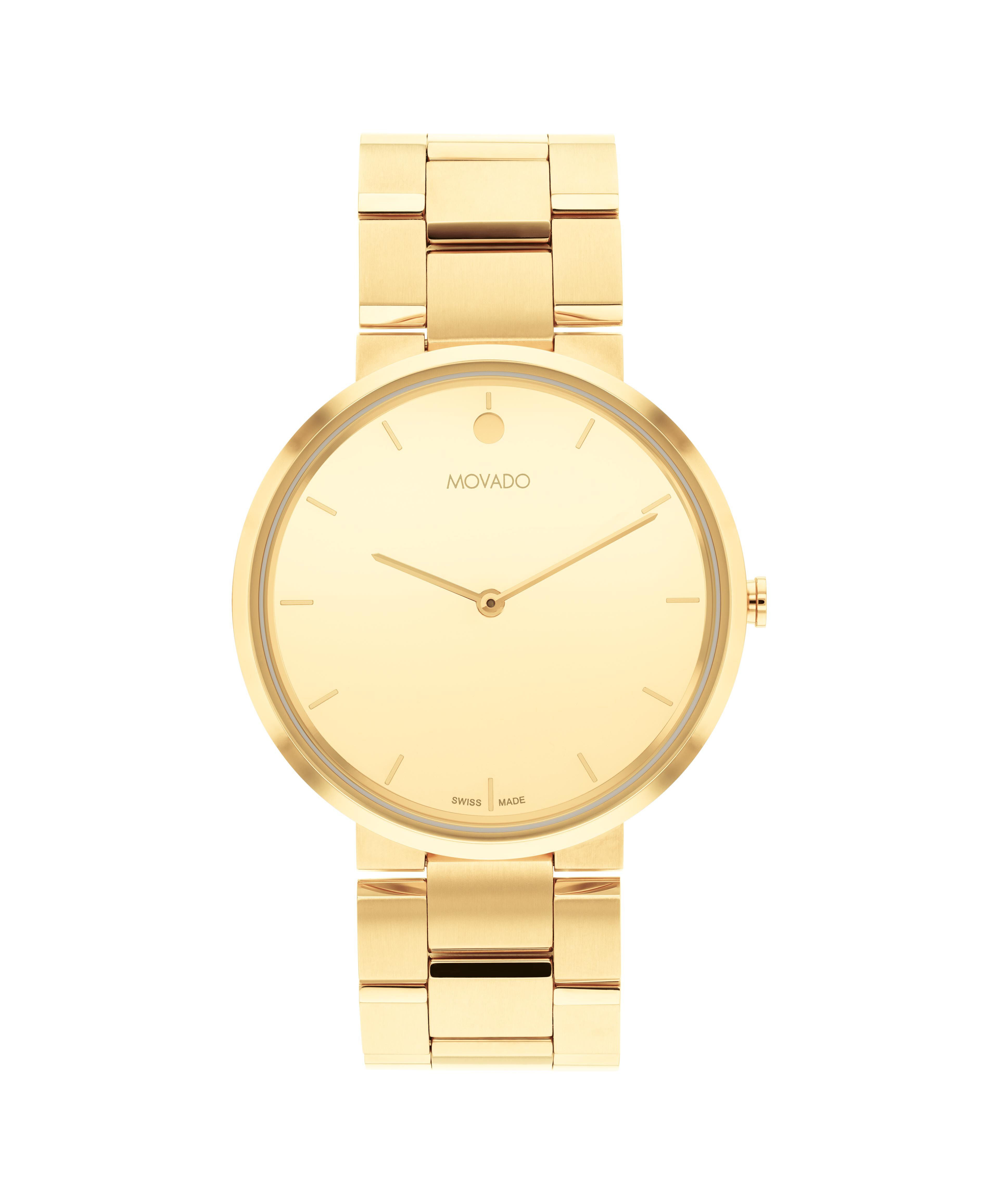 Movado sapphire gold top
