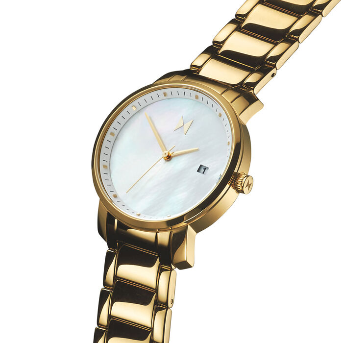 Gold Pearl Women's Watch, 38mm