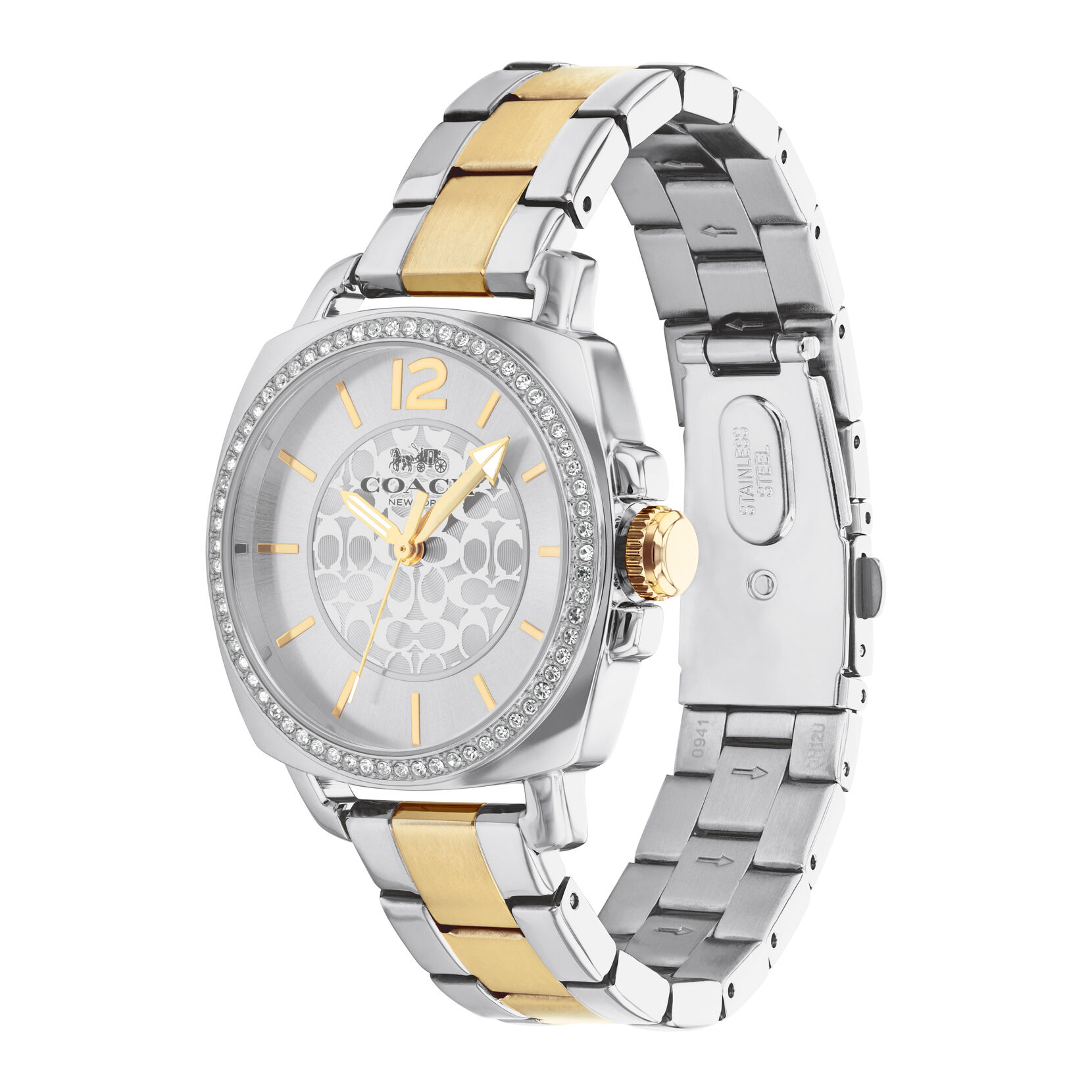 Boyfriend Crystal Women's Watch, 34mm