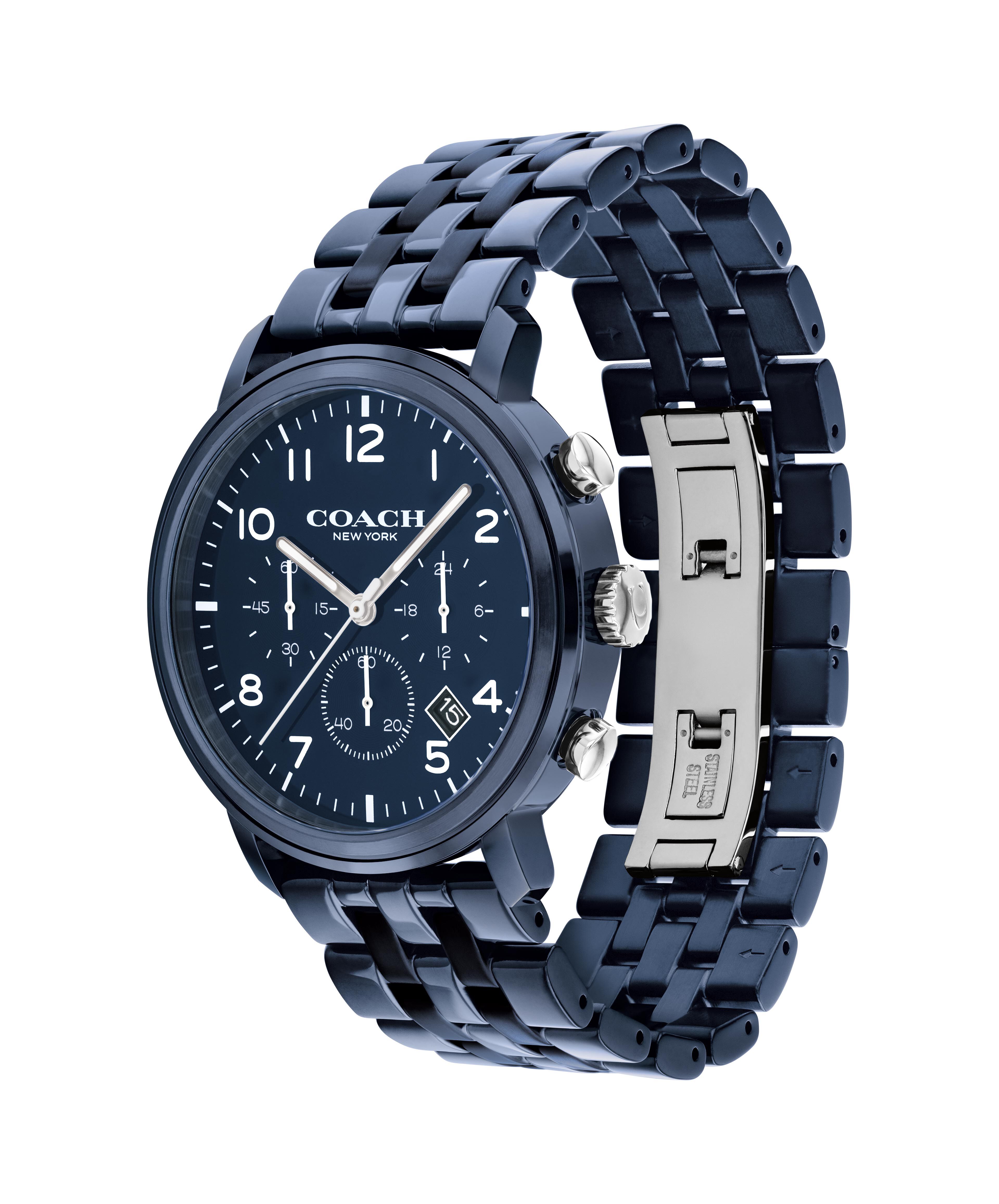 Coach men's delancey hotsell watch