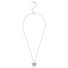 Silver North Star Locket Necklace