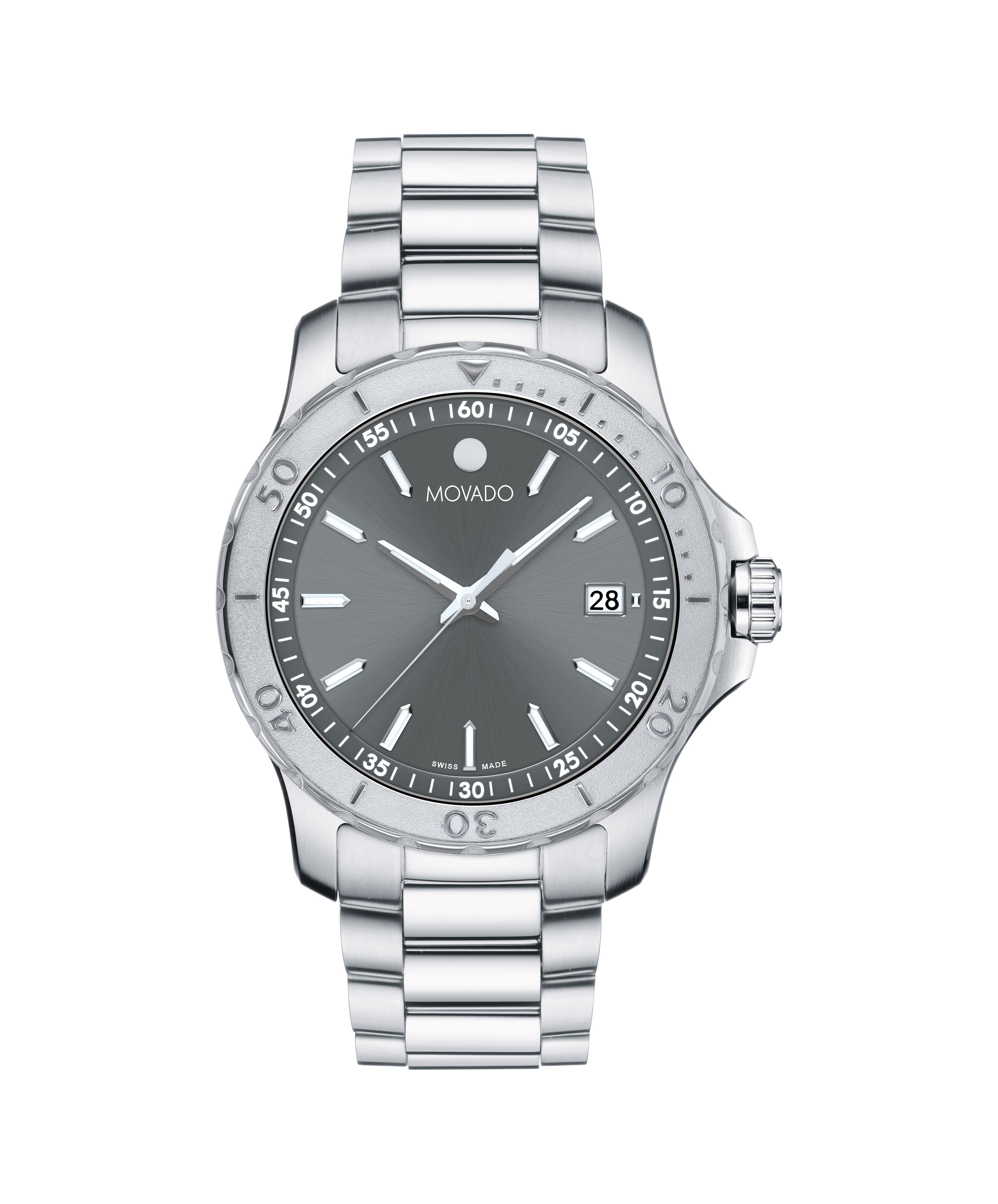 Movado gray watch sale
