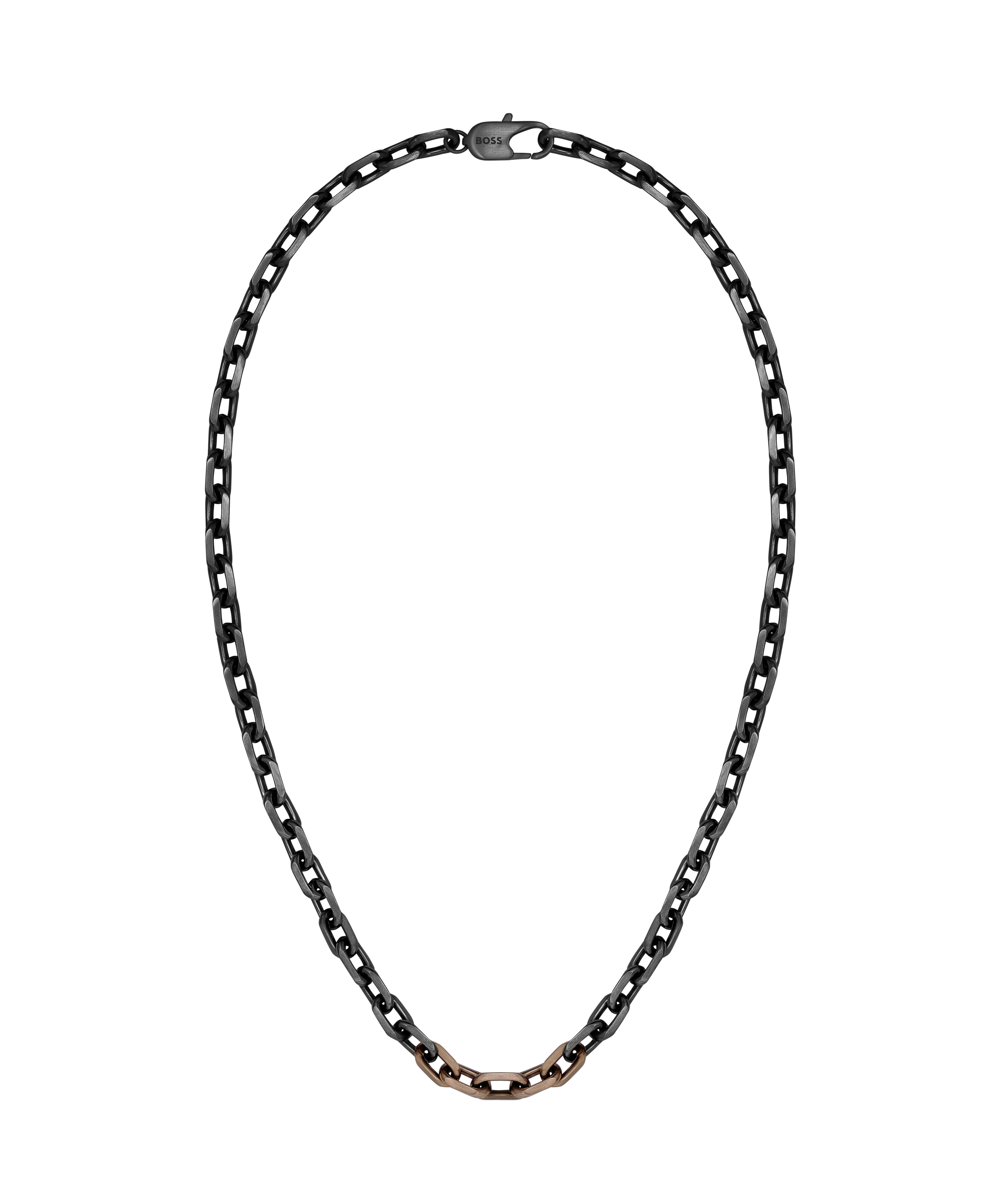 ★SENTIMENTS★ NO.302 [BLACK] NECKLACE Boss | Movado Company Store | Boss Kane Men's Necklace
