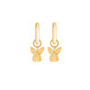Olivia Burton 3D Bunny Huggie Hoop Earrings Gold