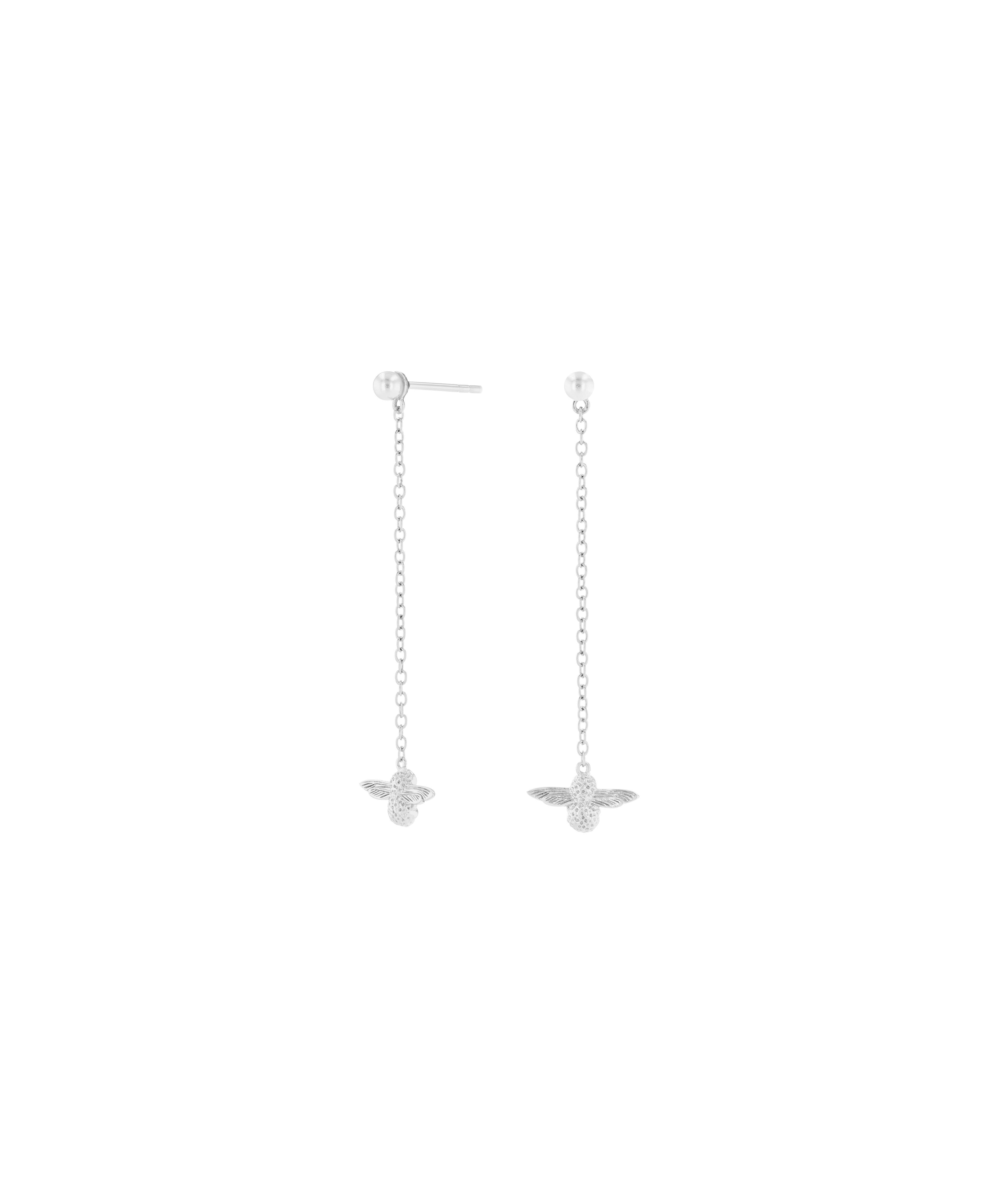 3D Pearl Drop Earrings Olivia Burton London