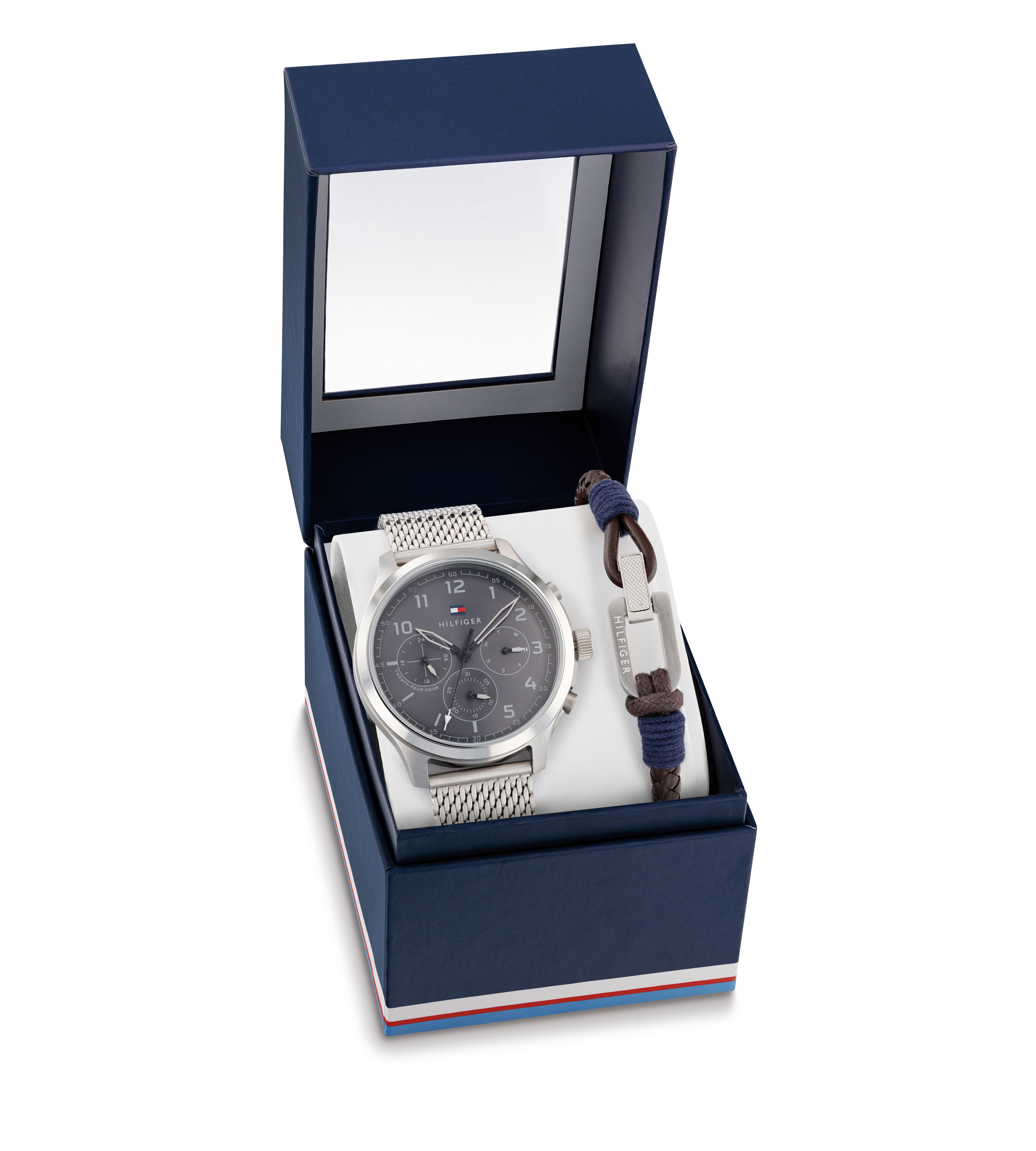Tommy hilfiger watch best sale and bracelet set
