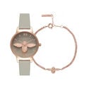 Olivia Burton Women's Watch & Bracelet Gift Set, 30MM