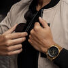 Lux Box Men's Watch, Cuff & Sunglass Gift Set, 44mm