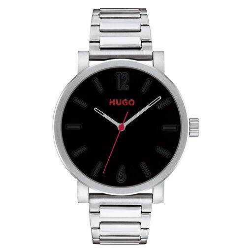 Hugo #Rase Mens' Watch & Interchangeable Strap Gift Set, 42MM