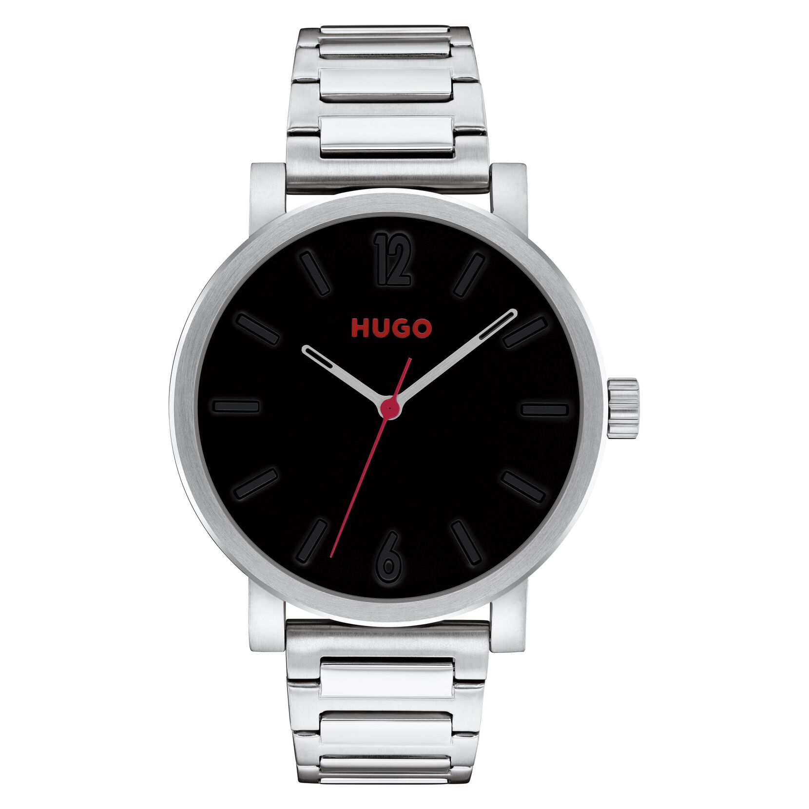 #Rase Men's Watch & Interchangeable Strap Gift Set, 42mm