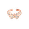 Rose Gold Butterfly Ring