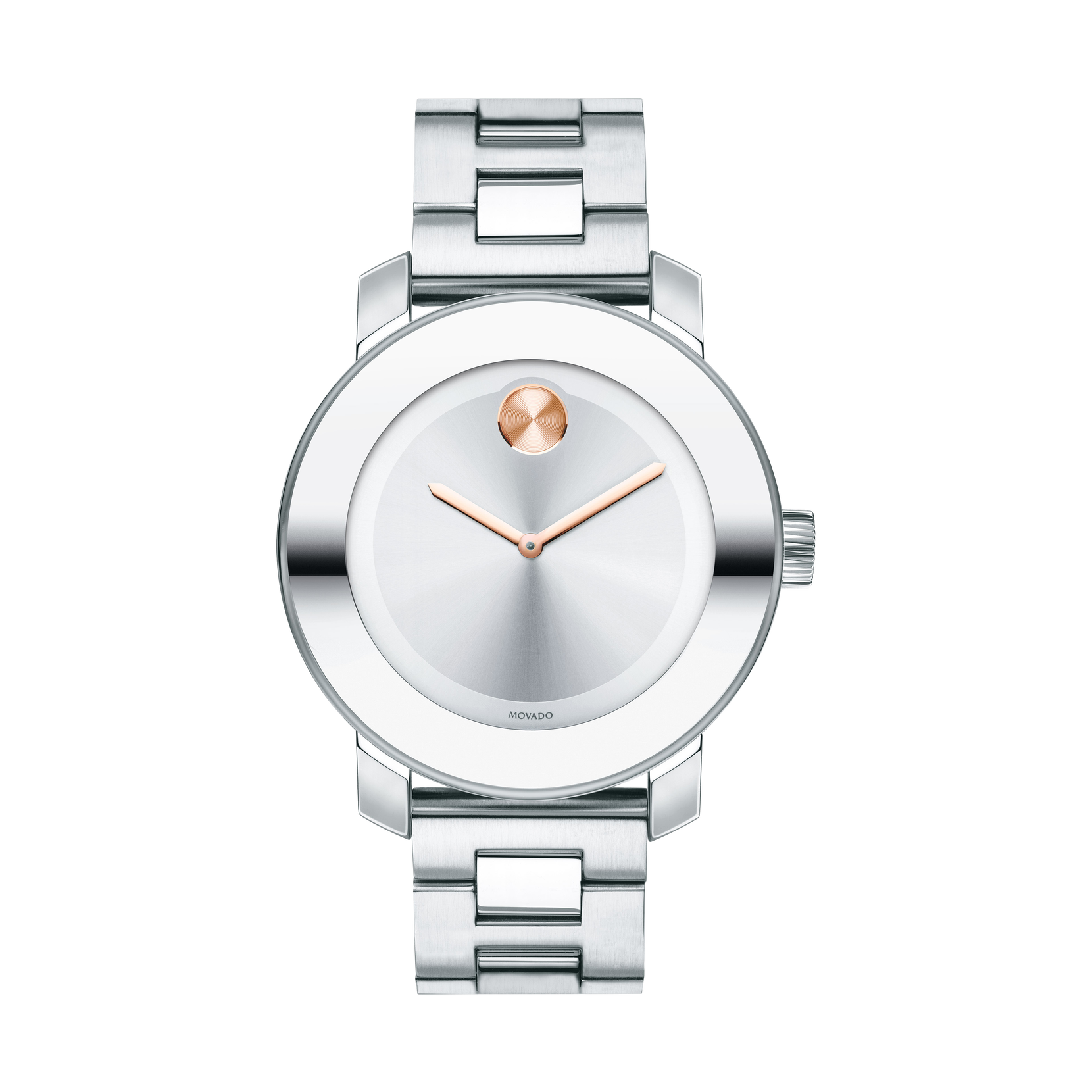 Movado bold silver on sale