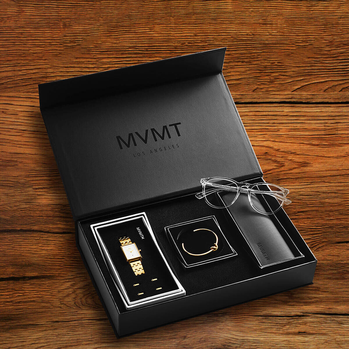 Gold Box Women s Watch Cuff Everscroll Gift Set 24mm