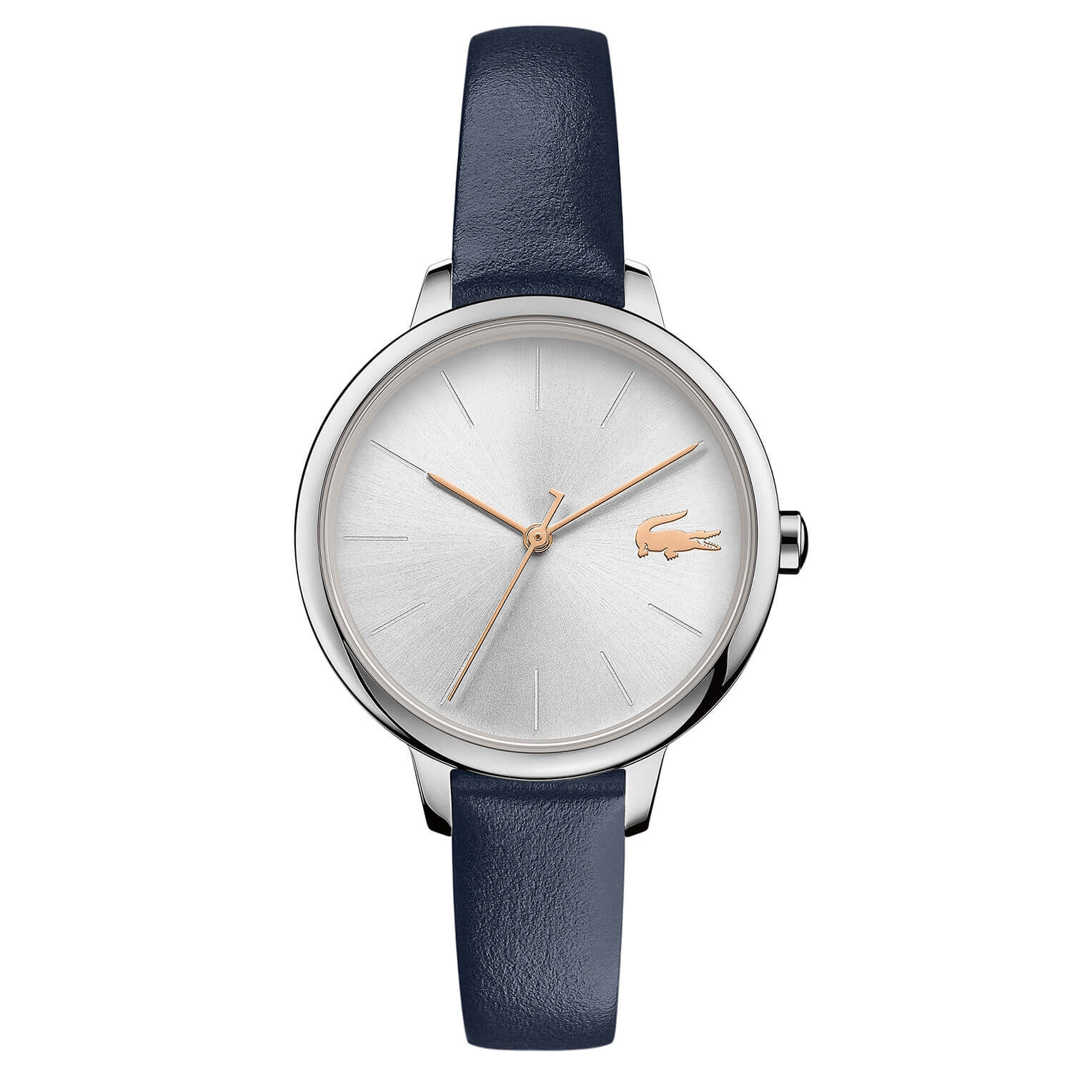 Lacoste Ladies Cannes Blue Leather Watch