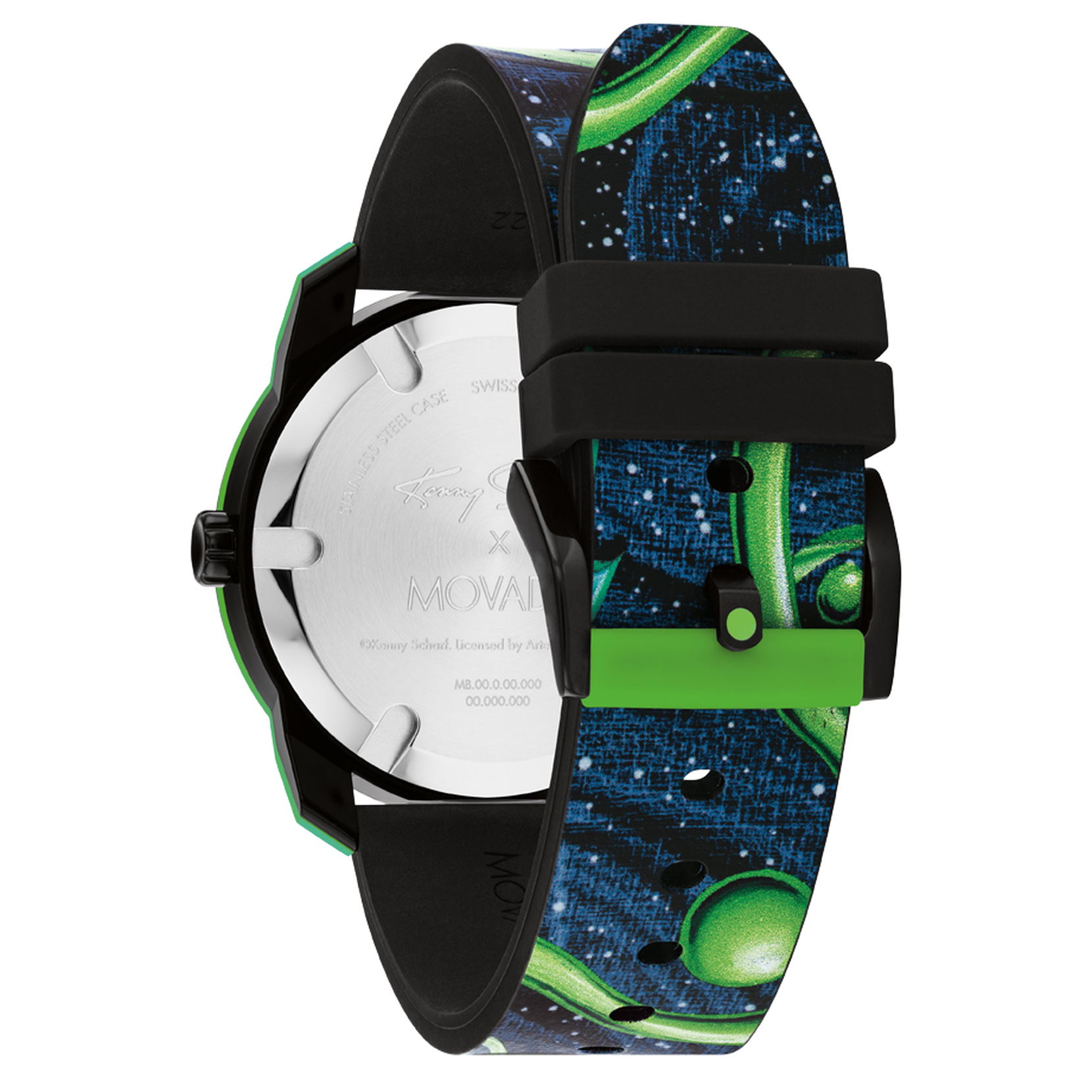 Kenny Scharf X Movado Watch, 42mm