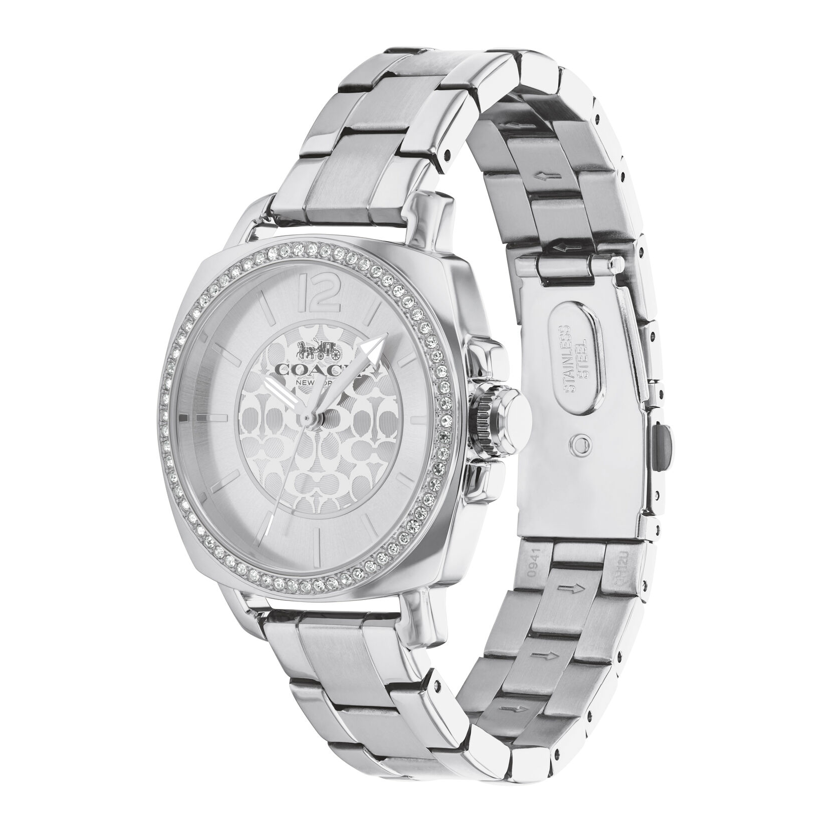 Boyfriend Crystal Women's Watch, 34mm