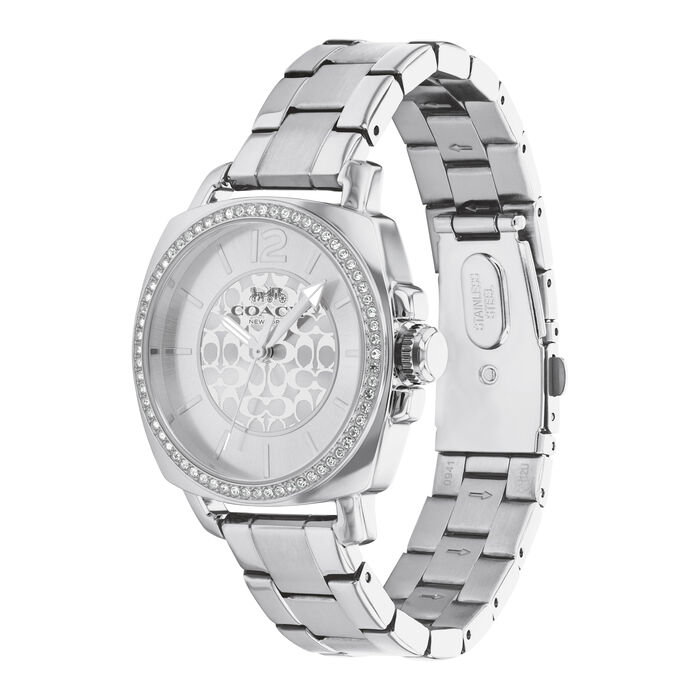 Boyfriend Crystal Women's Watch, 34mm