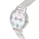 White & Silver Women's Watch, 34mm