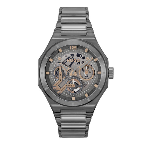#Grail Skeleton Men's Watch, 44mm