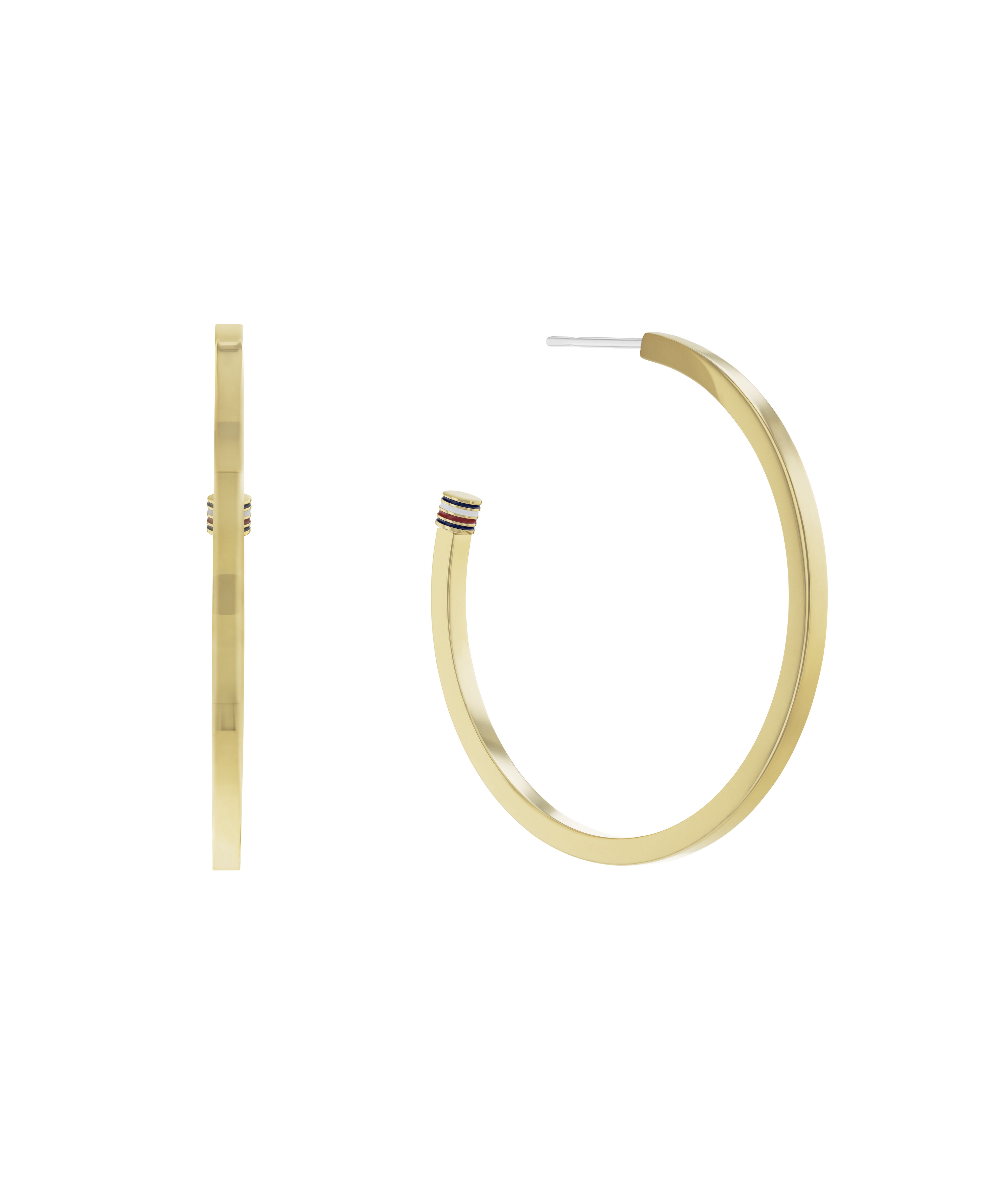 Tommy hilfiger earrings gold discount