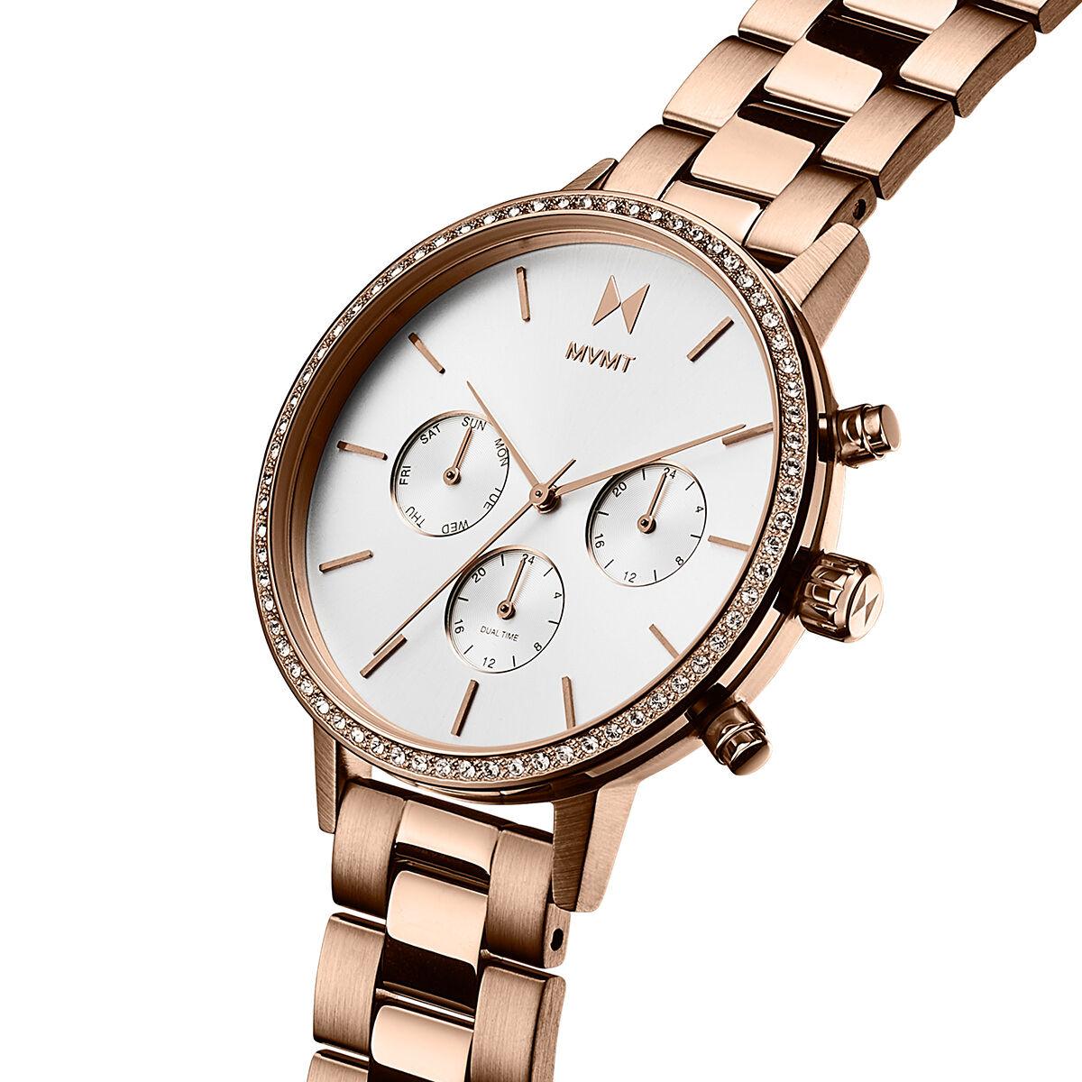 Chloris Rose Women s Crystal Watch MVMT