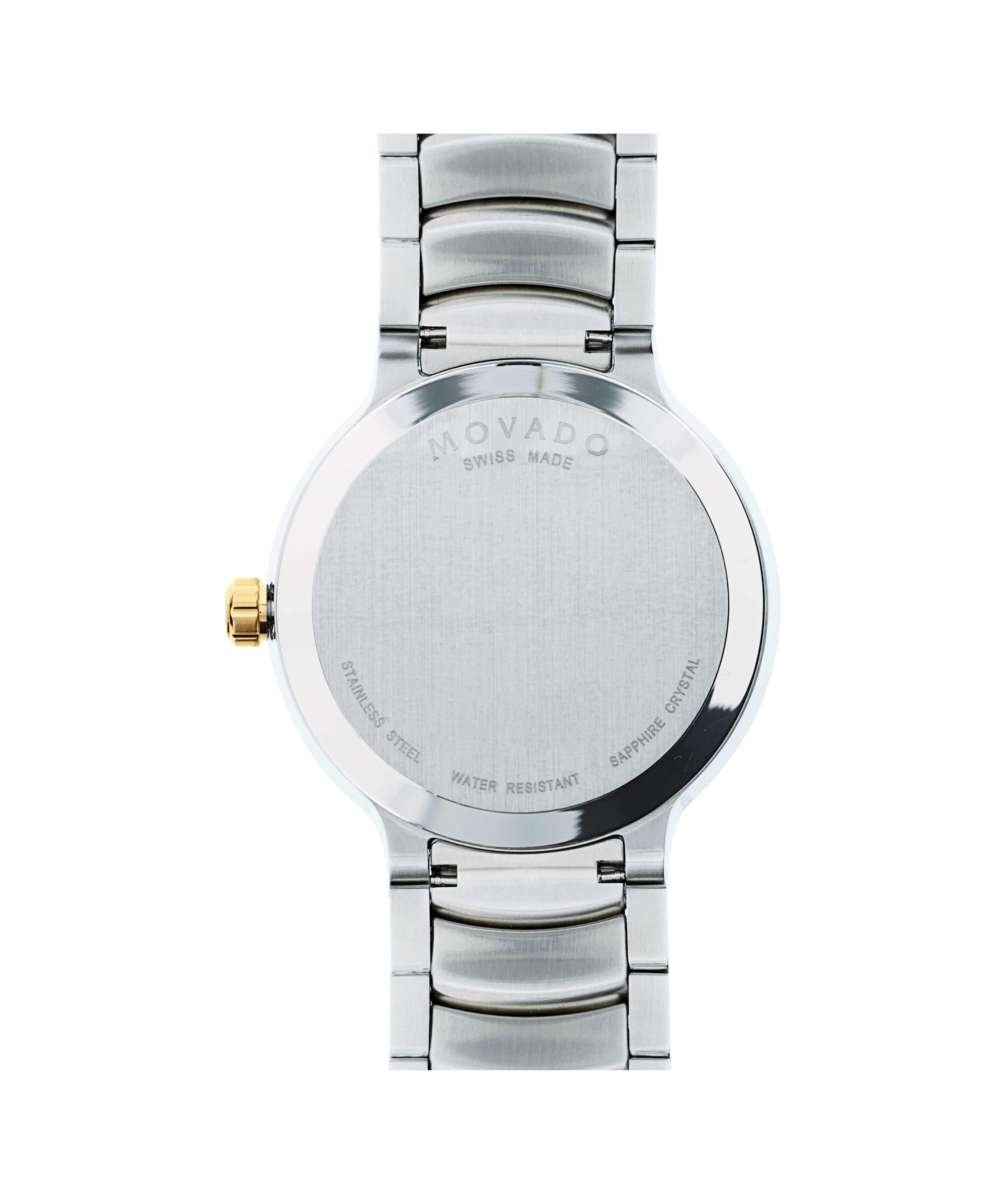 Movado Movado Company Store Movado Luno Men s stainless steel watch with black dial