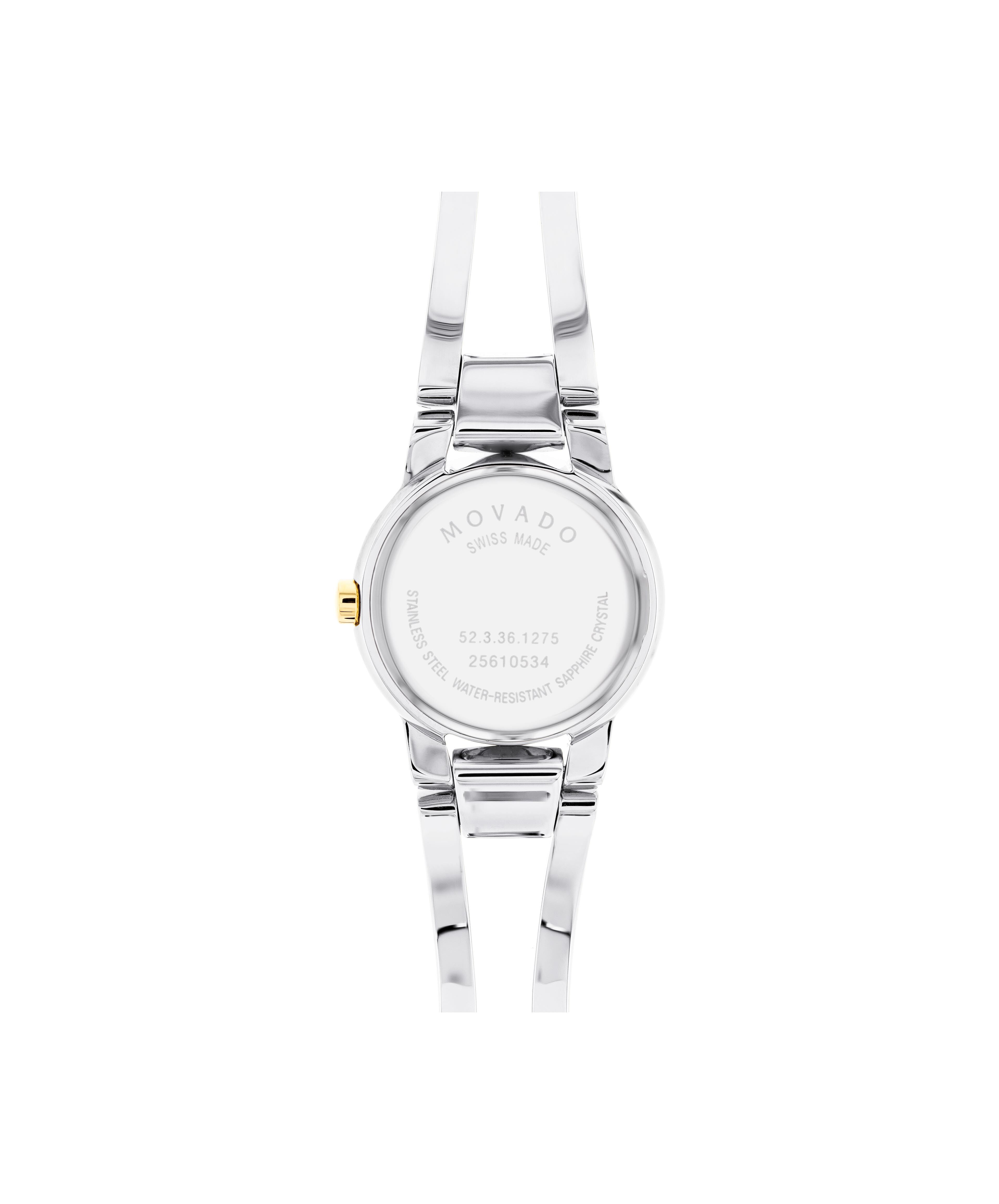 Movado sapphire top crystal women's watch