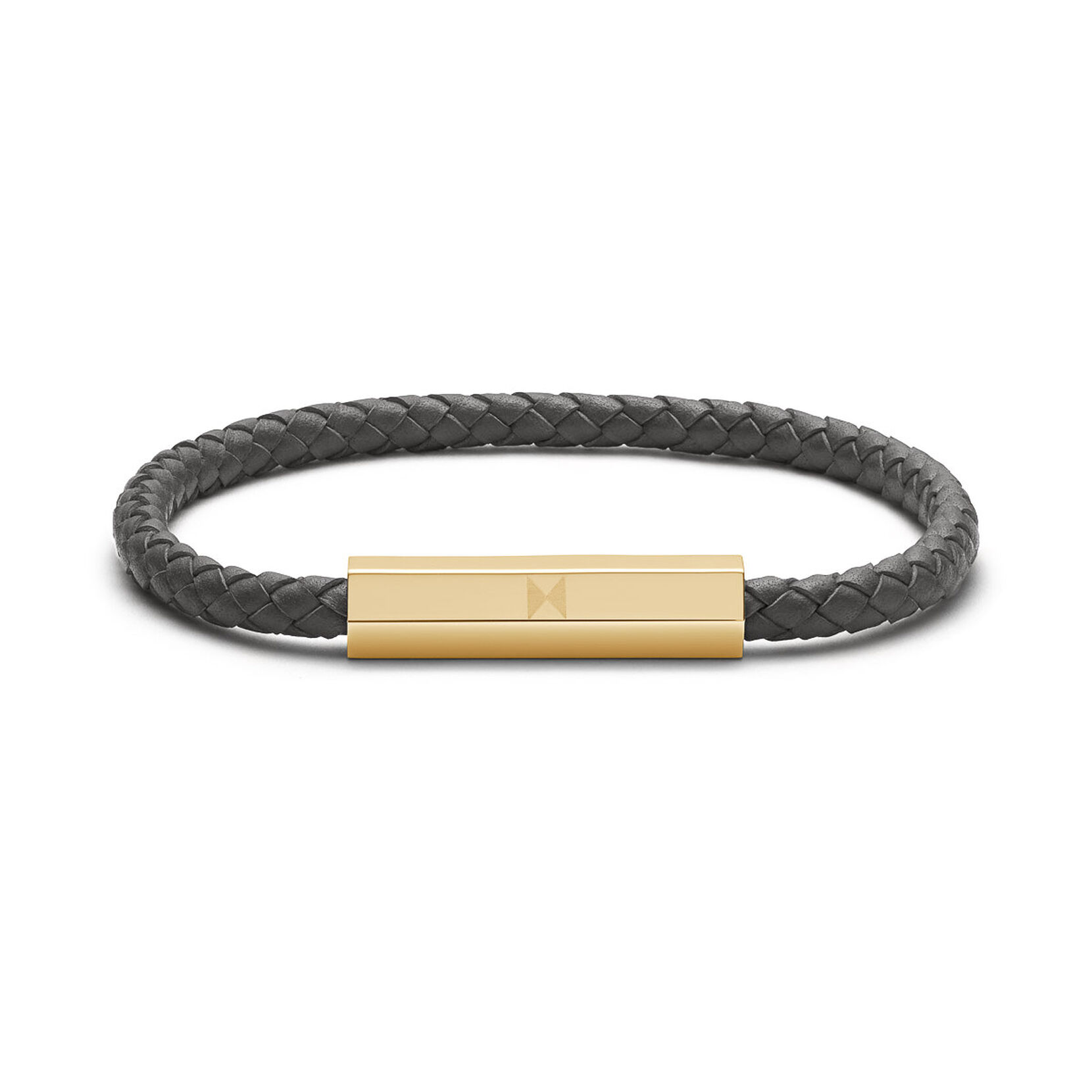 Leather Braid Men's Bracelet