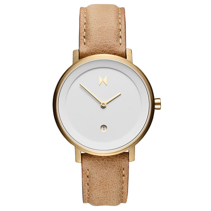 Weathered Beige Women's Watch, 34mm
