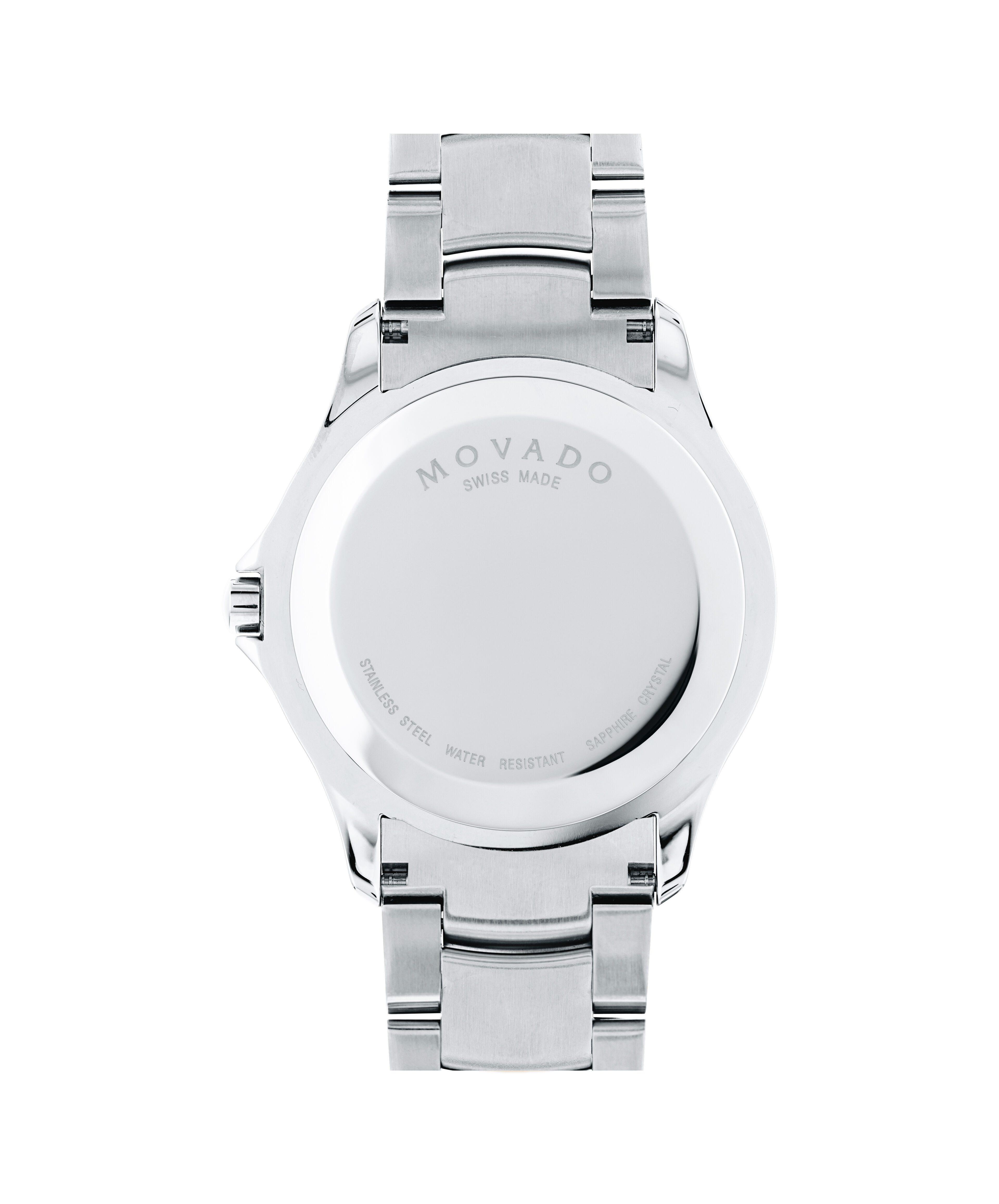 Movado Men s Movado Masino watch 40 mm stainless steel case with black Museum dial with silver toned dot and hands