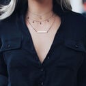 Prism Pendant Choker Women's Necklace